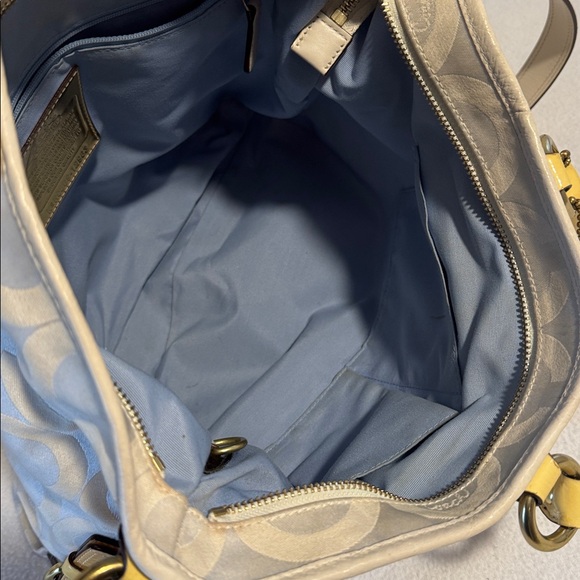 Coach Madison Julianne Op Art satchel handbag 12963 - Picture 8 of 12